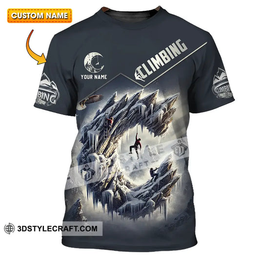 Unisex Shirt - Custom Text Climbing T-Shirt