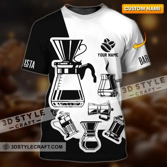 Unisex Shirt - Custom Text Shirt, Coffee Shirt style option 1