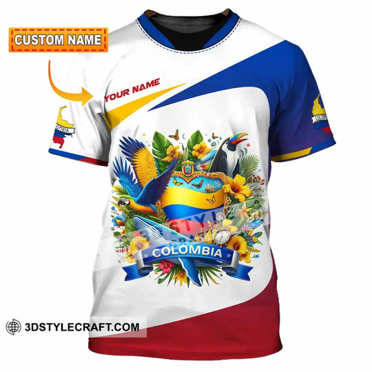 Unisex Shirt - Custom Text Shirt Colombia style option 1