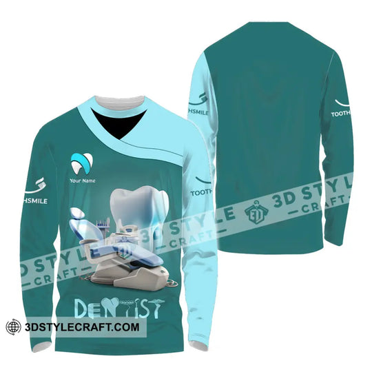Unisex Shirt - Custom Text Dentist Shirt style option 4