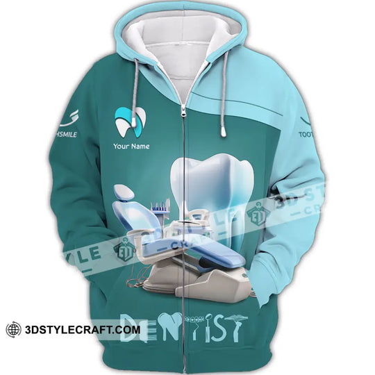 Unisex Shirt - Custom Text Dentist Shirt style option 2