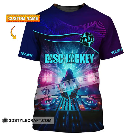 Unisex Shirt - Custom Text Dis Jockey Shirt style option 1