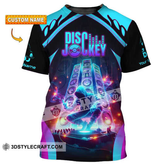 Unisex Shirt - Custom Text Dis Jockey Shirt style option 1