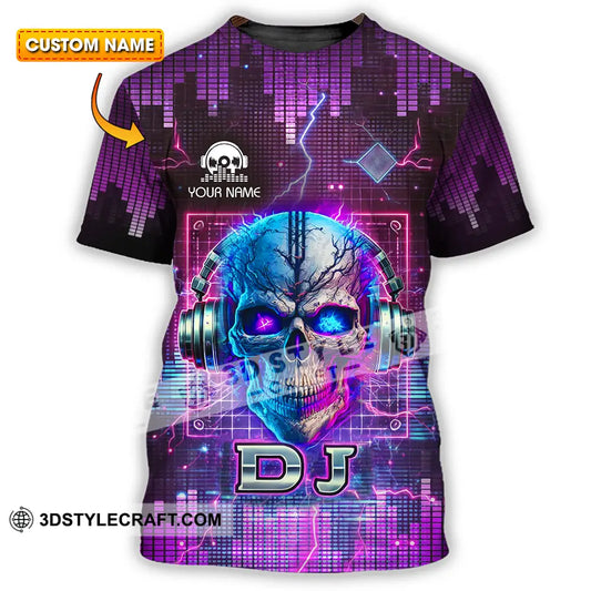 Unisex Shirt - Custom Text Disc Jockey T-Shirt