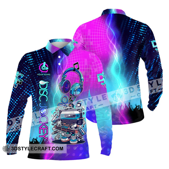 Unisex Shirt - Custom Text Shirt, DJ Shirt style option 3