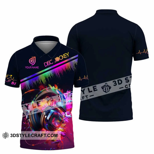 Unisex Shirt - Custom Text DJ Shirt style option 2