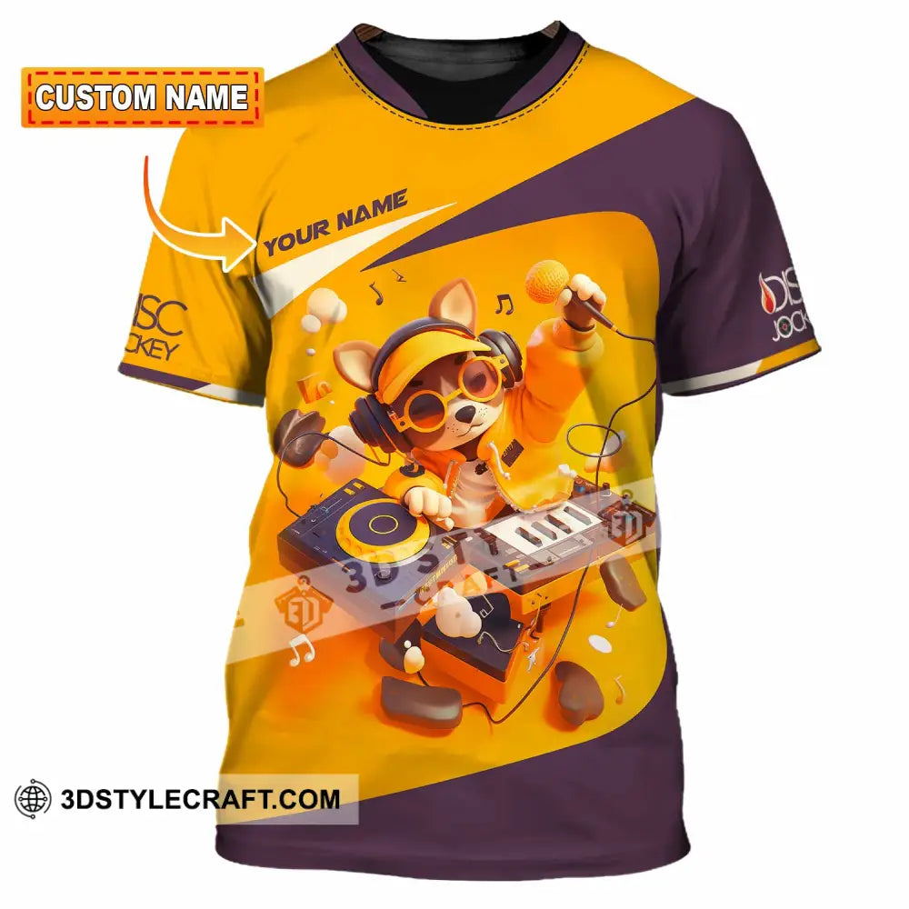 Unisex Shirt - Custom Text Shirt DJ Shirt Shirt T-shirt