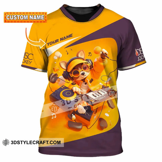 Unisex Shirt - Custom Text Shirt, DJ Shirt Shirt style option 1