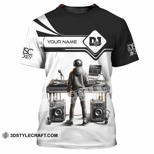 Unisex Shirt - Custom Text Shirt DJ style option 2