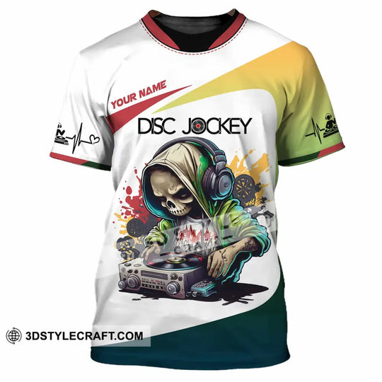 Unisex Shirt - Custom Text Shirt, DJ Shirt style option 2
