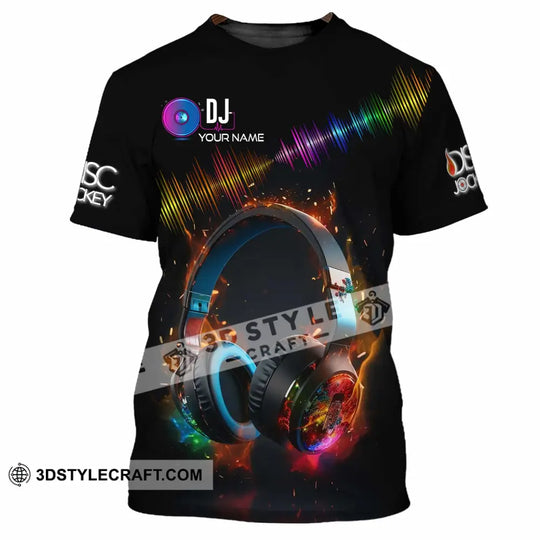 Unisex Shirt - Custom Text Shirt DJ style option 2