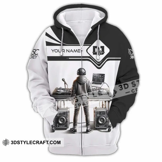 Unisex Shirt - Custom Text Shirt DJ style option 3