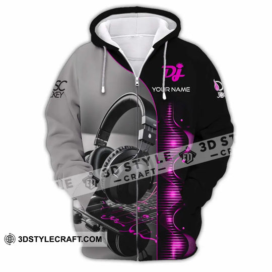 Unisex Shirt - Custom Text Shirt DJ style option 4