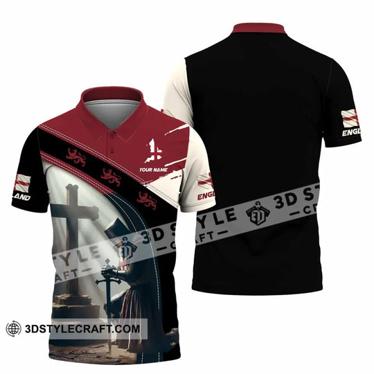 Unisex Shirt - Custom Text Shirt England Guardian style option 4