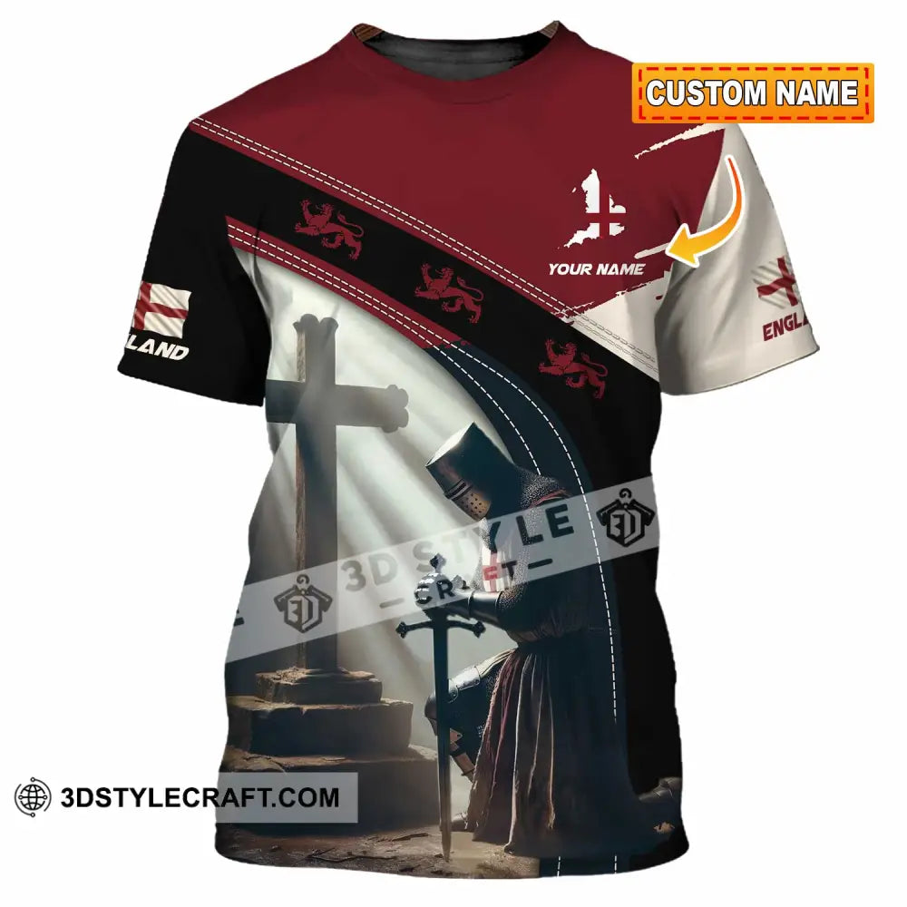 Unisex Shirt - Custom Text England Guardian T-Shirt