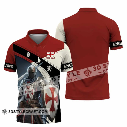 Unisex Shirt - Custom Text Shirt, England Shirt style option 3