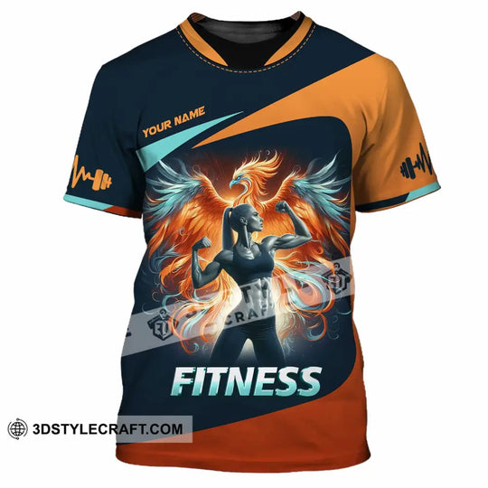 Unisex Shirt - Custom Text Shirt, Fitness Shirt style option 2