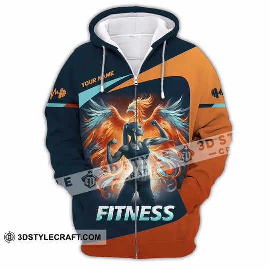 Unisex Shirt - Custom Text Shirt, Fitness Shirt style option 3