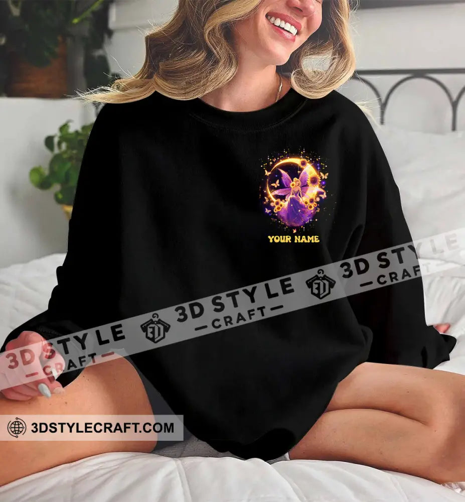 Unisex Shirt - Custom Text Shirt Fly To The Moon Let Me Play Among The Stars Hippie Shirt T-shirt