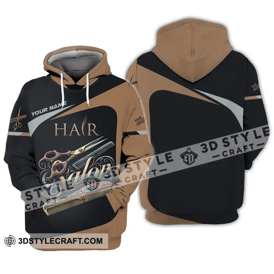 Unisex Shirt - Custom Text Shirt For Hair Salon style option 3