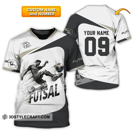 Unisex Shirt - Custom Text Shirt Futsal style option 1