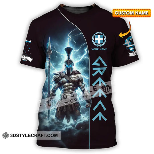 Unisex Shirt - Custom Text Shirt Greece style option 1