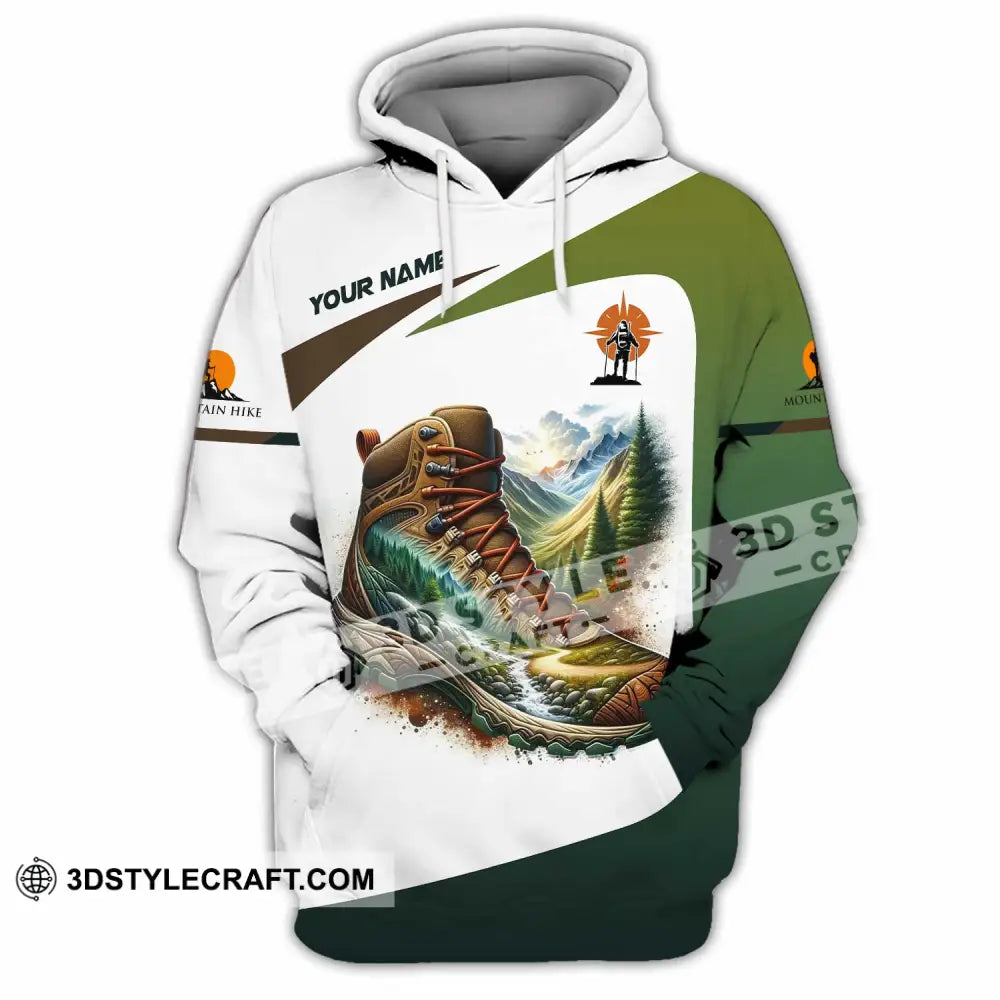 Unisex Shirt - Custom Text Hiking Hoodie / S T-Shirt