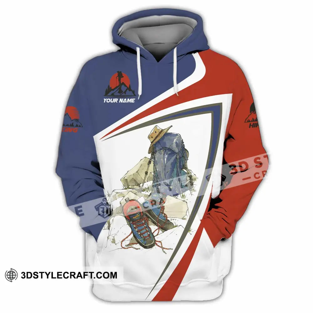 Unisex Shirt - Custom Text Hiking Lover Hoodie / S T-Shirt