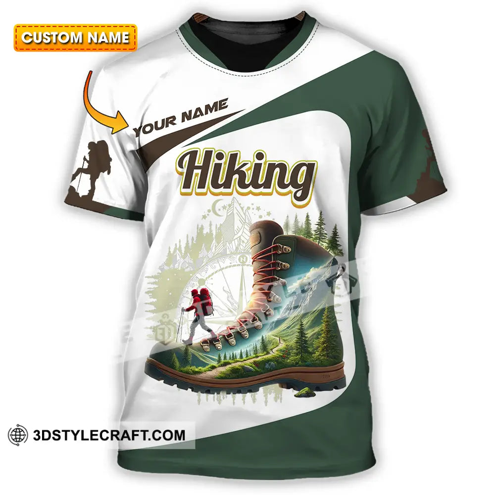 Unisex Shirt - Custom Text Hiking Lover T-Shirt
