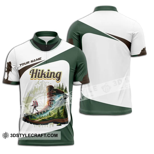 Unisex Shirt - Custom Text Shirt Hiking Lover style option 2