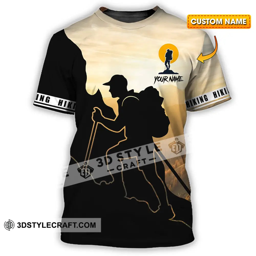 Unisex Shirt - Custom Text Hiking T-Shirt
