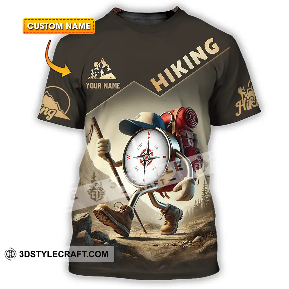 Unisex Shirt - Custom Text Shirt Hiking Shirt T-shirt