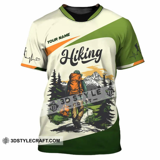 Unisex Shirt - Custom Text Shirt, Hiking Shirt style option 2