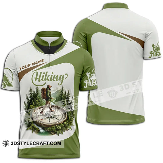 Unisex Shirt - Custom Text Shirt, Hiking Shirt style option 2
