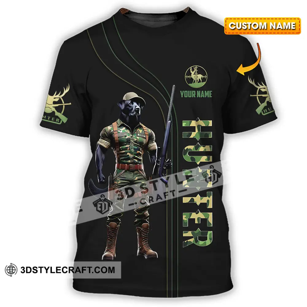 Unisex Shirt - Custom Text Hunter T-Shirt