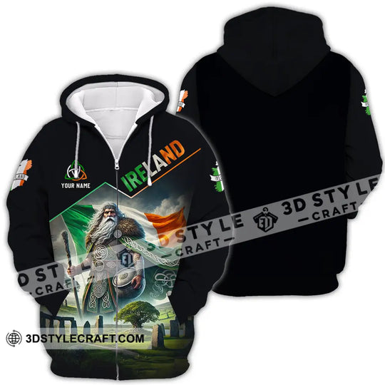 Unisex Shirt - Custom Text Shirt Ireland style option 4