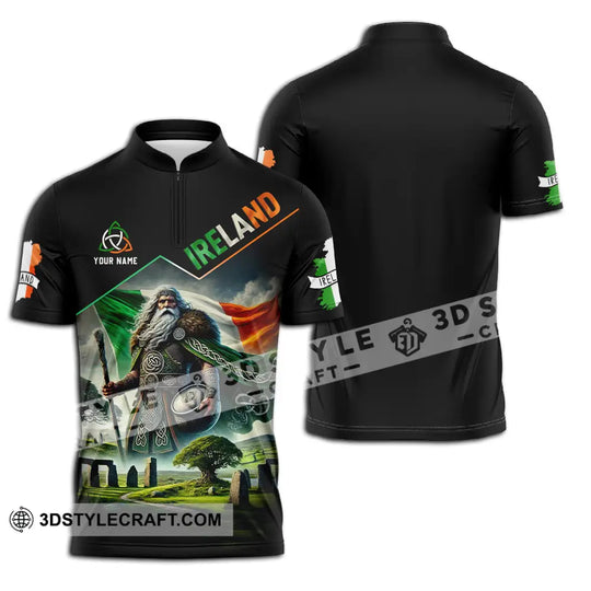 Unisex Shirt - Custom Text Shirt Ireland style option 2