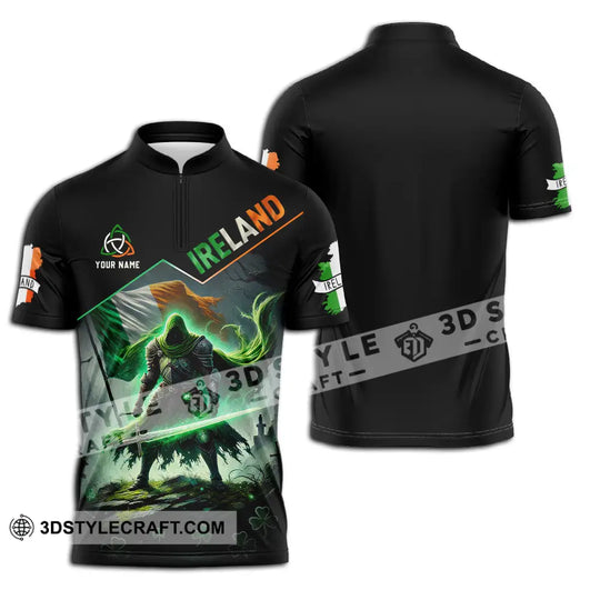 Unisex Shirt - Custom Text Shirt Ireland style option 2
