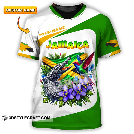 Unisex Shirt - Custom Text Shirt Jamaica style option 1