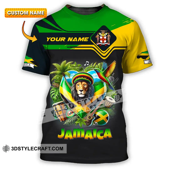 Unisex Shirt - Custom Text Shirt Jamaica style option 1