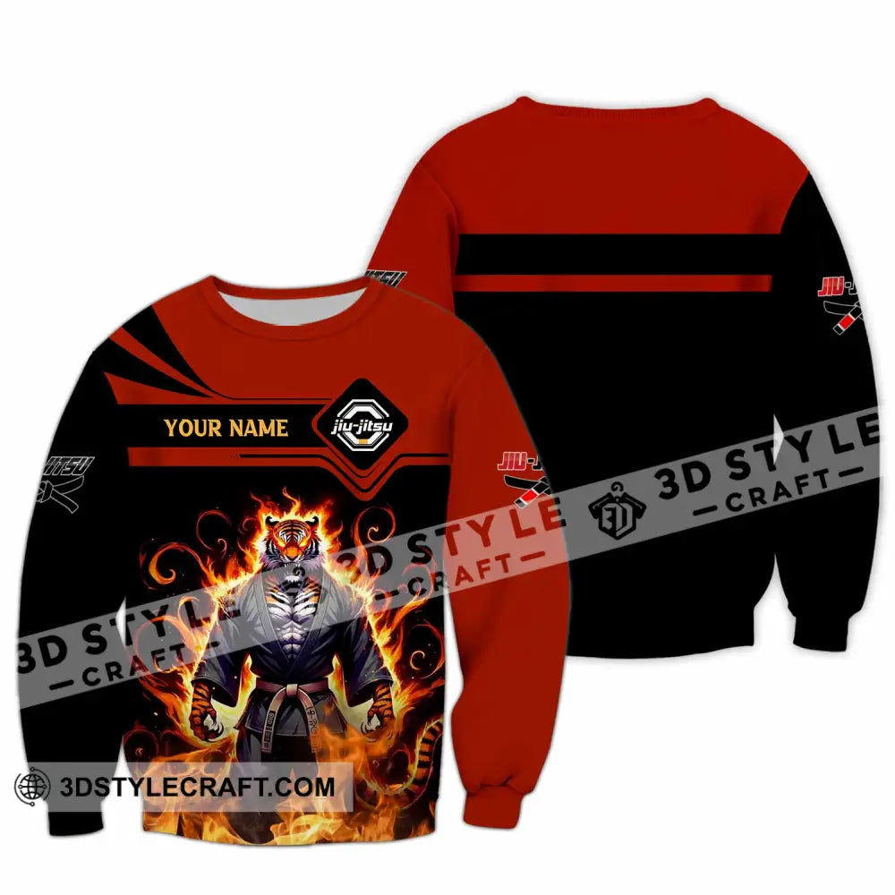 Unisex Shirt - Custom Text Shirt Jiu Jitsu Shirt Long Sleeve / S T-shirt