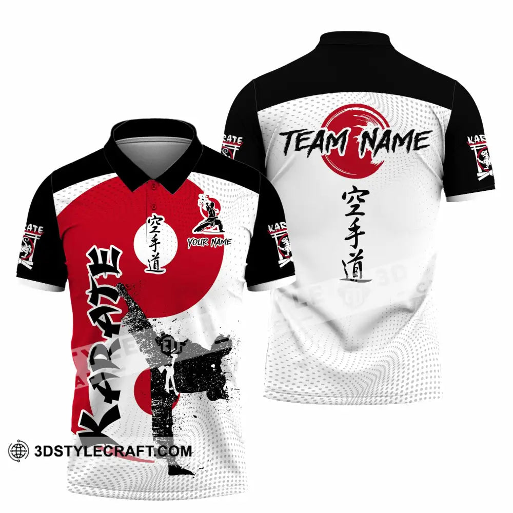 Unisex Shirt - Custom Text Shirt Karate Shirt Polo Shirt / S T-shirt
