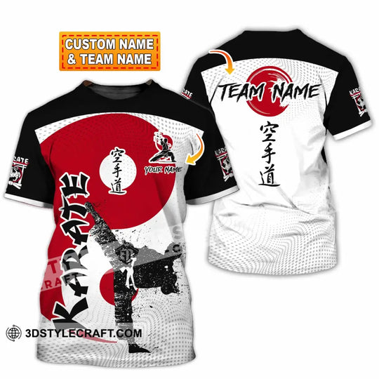 Unisex Shirt - Custom Text Shirt, Karate Shirt style option 1
