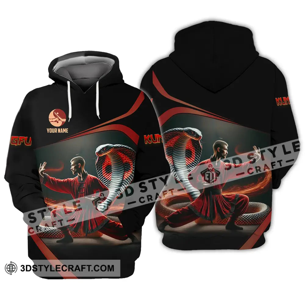 Unisex Shirt - Custom Text Kungfu Hoodie / S T-Shirt