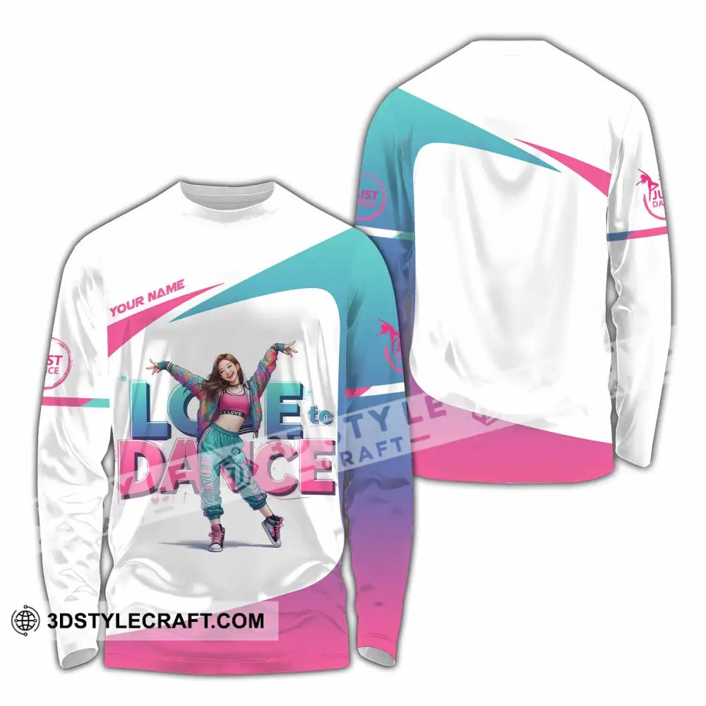 Unisex Shirt - Custom Text Shirt Last Dance Shirt Long Sleeve Shirt / S T-shirt