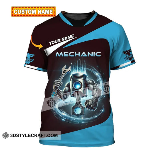 Unisex Shirt - Custom Text Shirt Mechanic style option 1