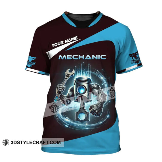 Unisex Shirt - Custom Text Shirt Mechanic style option 4