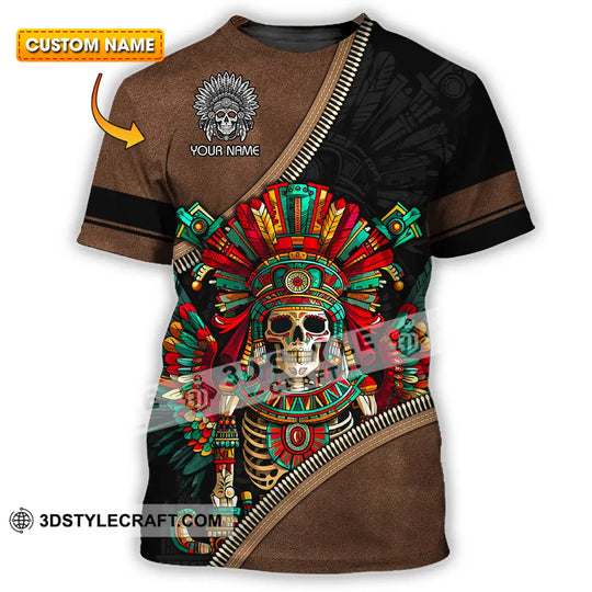 Unisex Shirt - Custom Text Shirt, Mexico Aztec Classic Shirt style option 1