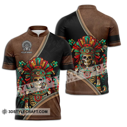 Unisex Shirt - Custom Text Shirt, Mexico Aztec Classic Shirt style option 2