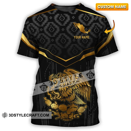 Unisex Shirt - Custom Text Shirt Mexico Fire Graphic Classic Shirt T-shirt